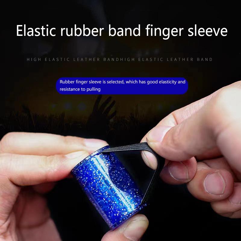 Music Finger Ring Sand Shaker Universal Durable High Quality Tool Ukulele Sand Shaker Ukulele 1pcs Guitar Accessory