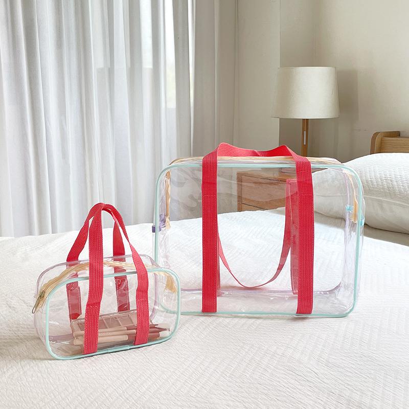 Simple Toiletry Bag Storage Bag Transparent Large Capacity Portable Travel