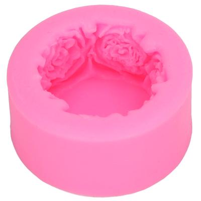 Molde de Silicona para Fondant Patrón de Rosa Muy Duradero Diseño Antiadherente Ampliamente Utilizado Moldes de Silicona