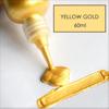 Metal Acrylic Paint Resin Pigment 60ml Gold Silver Copper Gypsum Doll Hook Line Paste Jewelry Making Handmade DIY Coloring