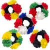 Flower Hair Rope, Ponytail, Headband, Suitable for Carnival Party, Fan Headwear, Big Intestine Circle, Female