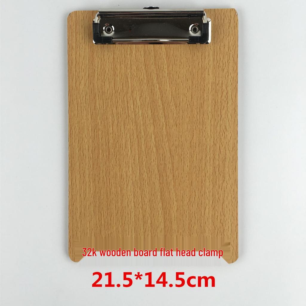 A4 Clipboard with Pen Holder, A5 Writing Pad, A3 Wooden Menu Holder, Cardboard Stationery Board