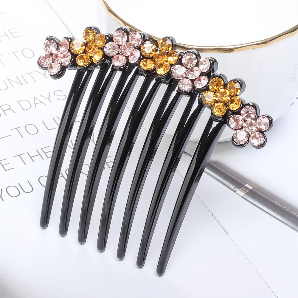 Gilr Frauen Haarspange Blume Kristall Strass Haarspange Haarnadel Haarreif ZP Gilr Frauen Haarspange Blume Kristall Strass Haarspange Haarnadel Haarreif ZP