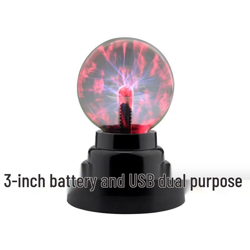 

Touch-Sensitive USB Plasma Lightning Ball - Magic Ion Lamp Gift