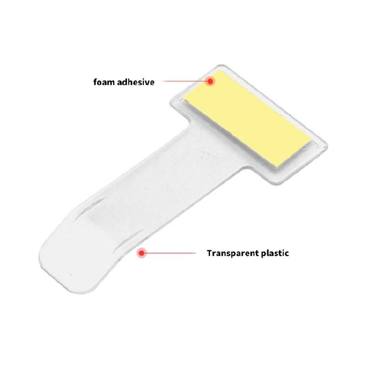 Car Vehicle Parking Ticket Receipt Permit Card Holder Clip Sticker Windscreen ABS Universally Car Accessories