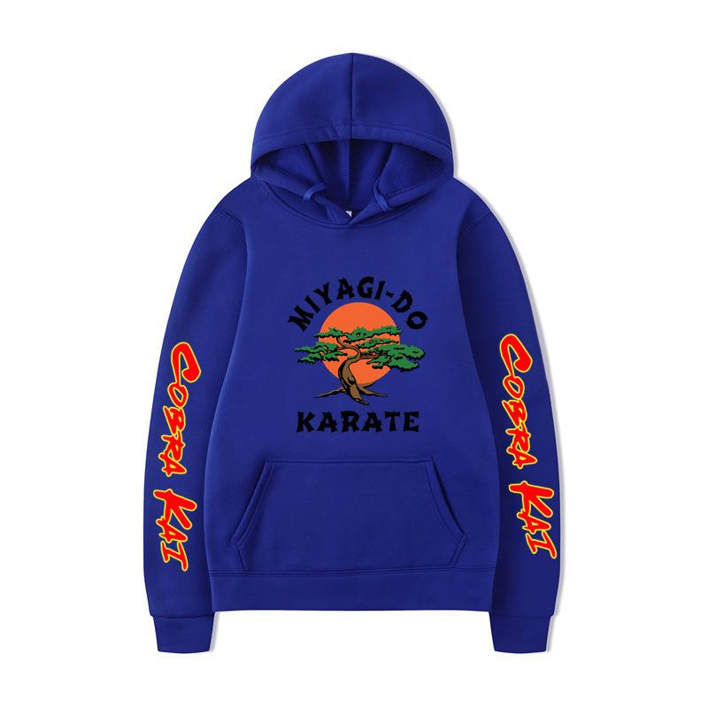 Karate Kid Val Armorr Cobra Print Men's Hoodie Brand Hoody Y2K Clothes Vintage Fashion Unisex Long Sleeve Pullovers