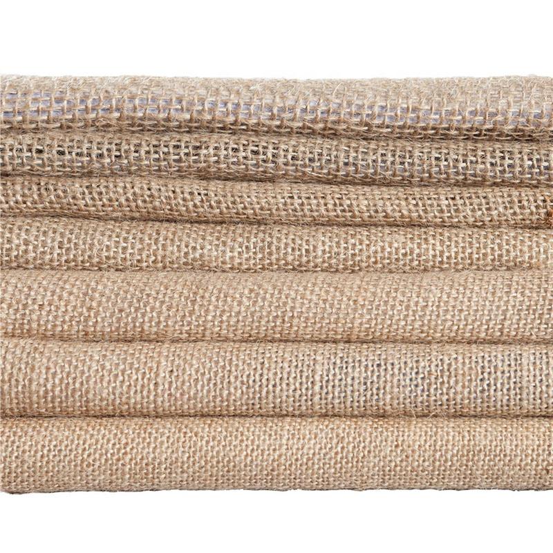 2025 Natural Burlap Fabric Roll Heavy Weight 100% Jute Fabric for Bags