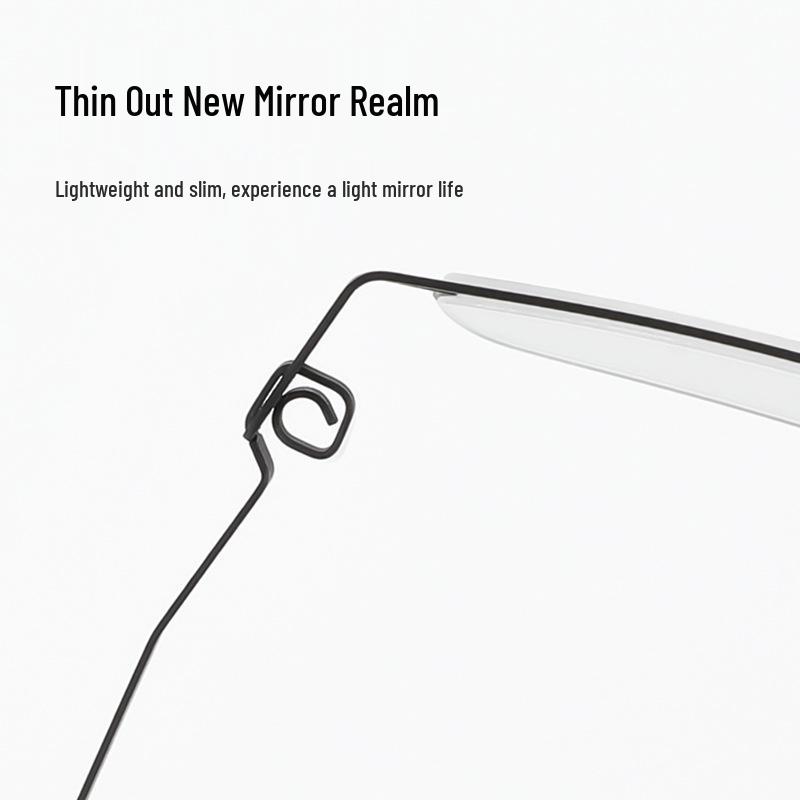 High-End Screwless Ultra-Light Metal Eyeglass Frames for Men