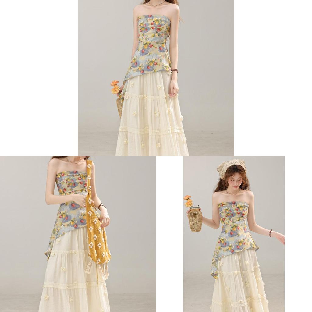 Floral Print Sleeveless Crop Top With Twisted Waist For Summer Casual Wear