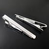 Men Silver/Gold Copper Chic Necktie Tie Bar Clasp Clip Formal Occasion Clamp Pin