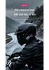 CrossX7 Bluetooth Motorcycle Helmet with Waterproof Noise-Canceling Music Earphones & 2-Person Wireless Intercom