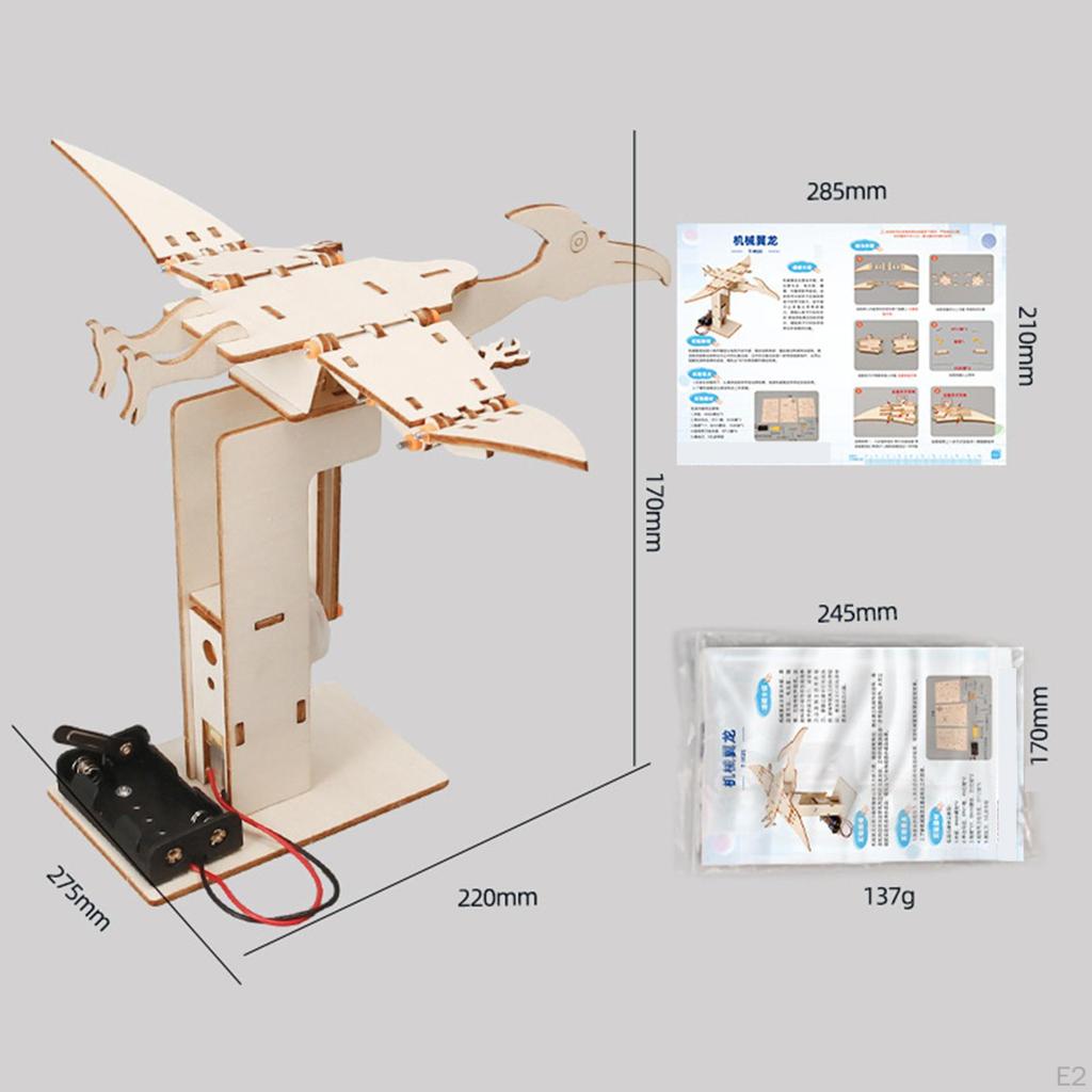3D Puzzle Toy Model Assembly Brain Teaser Ornament Birthday Gift Creative Fun DIY Craft
