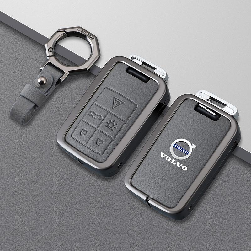 5/6 Buttons Zinc Alloy Car Remote Key Case Cover Protection Holder Shell Fob For Volvo S60 S80 V60 XC60 XC70 S60L S80L V40 XC90