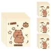 30Pcs Capybara Car Garbage Bags Self Adhesive Car Dashboard Trash Bag New Disposable Garbage Bags