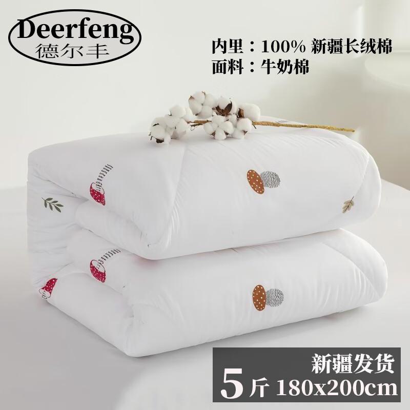 

Deelfon Xinjiang 100% Cotton Quilt 5 jin, 180x200cm