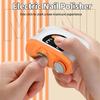 Tăietor de unghii electric 2-în-1 Trimmer și pilă pentru unghii cu lumină LED Reîncărcabil prin Type-C Sigur pentru Bebeluși Copii Adulți Vârstnici Portabil