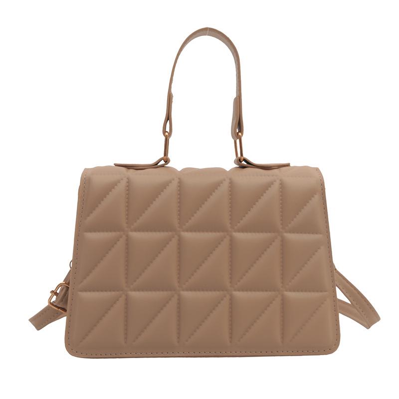 Solid Color Women's Crossbody Bag - 2024 Spring/Summer Fashionable Versatile Single Shoulder Bag