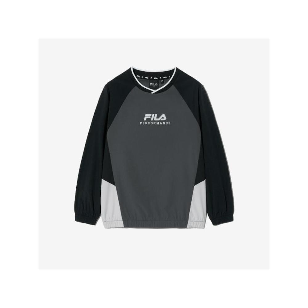 

[fila Kids] Pf Washer Lightweight Woven Sweatshirt Fk2wtg3301m Blk q0zFk2wtg3301mBlk BLACK/130
