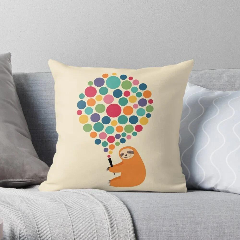 Colorful Animal Figure Pattern Double-sided Printed pillow cover Short plush Suitable living rooms bedrooms throw cushion cover