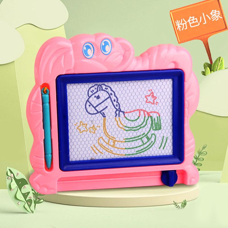 Cartoon Elephant Magnetic Drawing Board - Colorful Kids' Doodle Toy