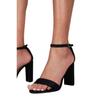 Where's That From Womens/Ladies Skye Strappy Suede Buckle Block Heel Sandals