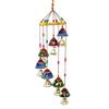 Plastic  Door/Wall Hanging Decorative Showpiece/Wall Hanging/Home Decor/Home Furnishingt (J Bells Pack Of 1, Multicolor), Multi Color