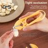 Stainless Steel Garlic Peeler Skin Remover Onion Peeler Tool Ergonomic Handheld Garlic Peeling Tweezers Clips Pliers for Quick Peeling