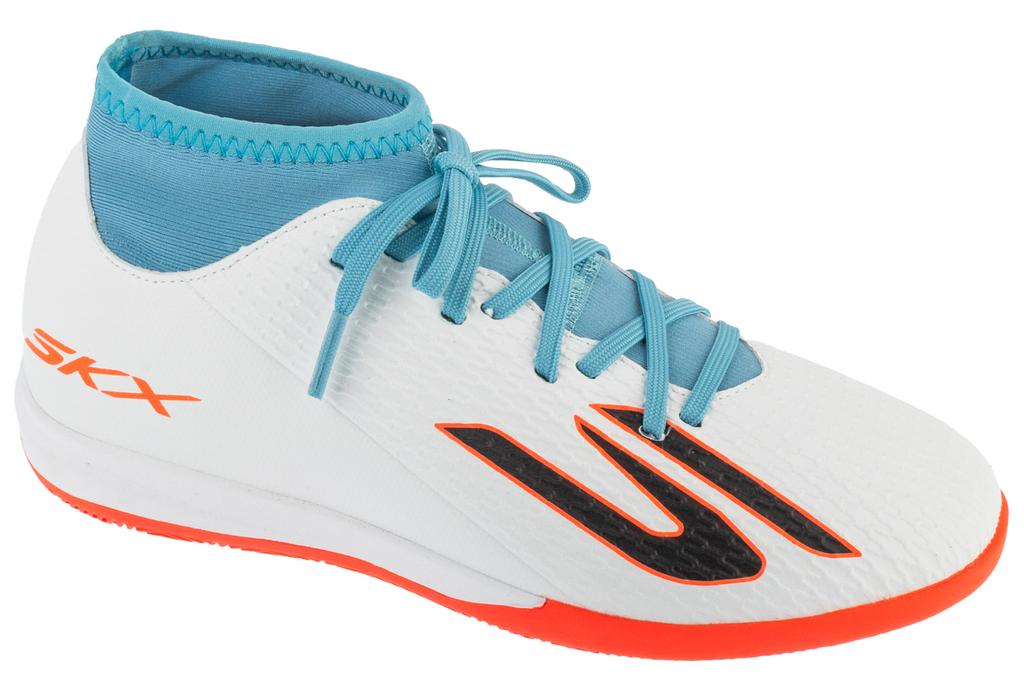 Skechers Skx 2 High Jr Youth IC, for Boy white Indoor football trainers