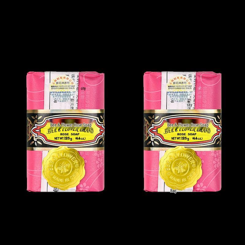 Bee & Flower Shanghai Rose Bar Soap