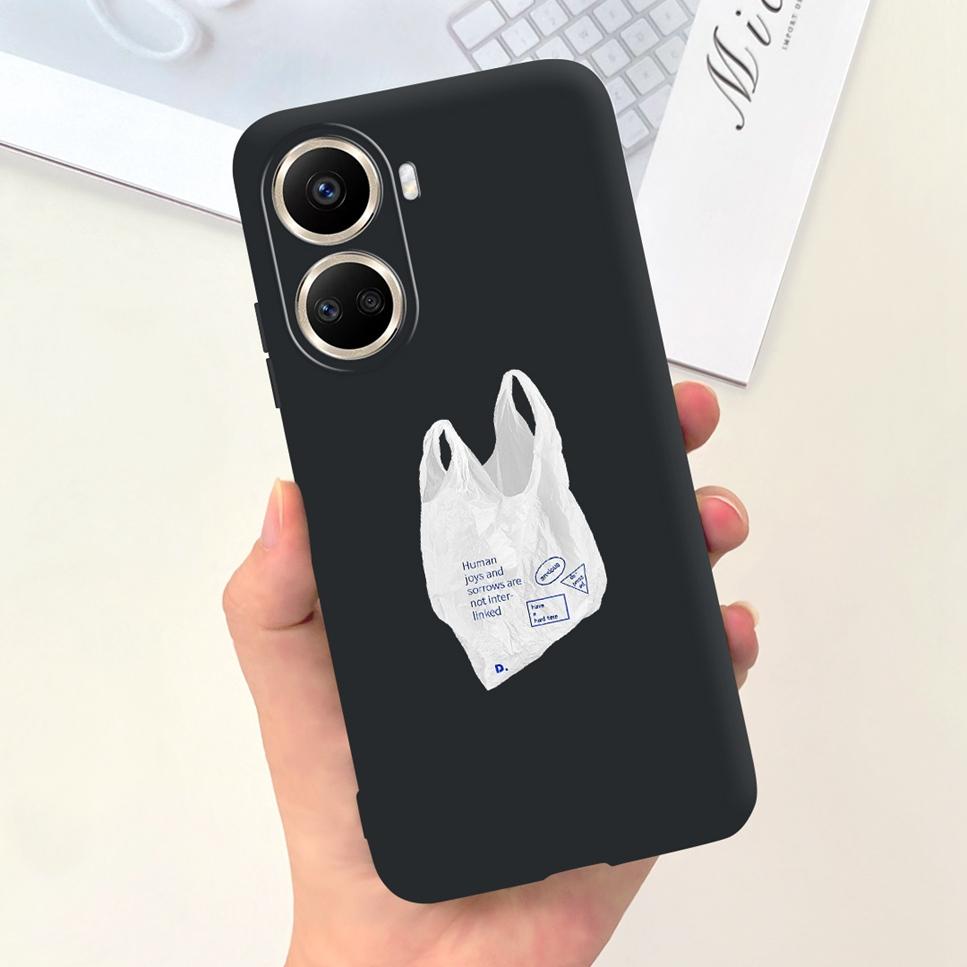 For Huawei Nova 10 SE 4G Case Fashion Cartoon Pattern Soft Silicone Cover For Huawei Nova 10SE BNE-LX1 Bumper Phone Case Funda