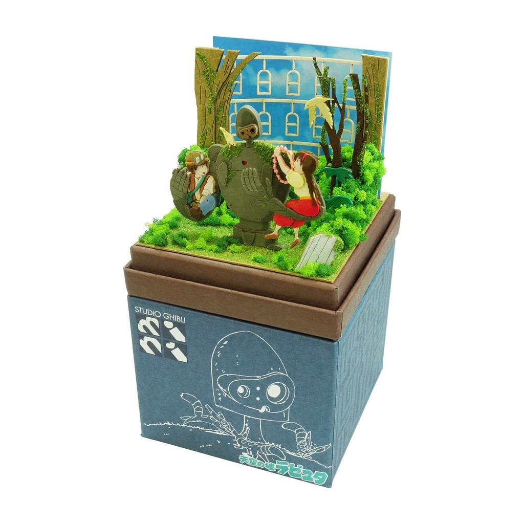 Sankei Studio Ghibli Mini Castle in the Sky Giant Tree Forest Paper Craft Laputa MP07-135
