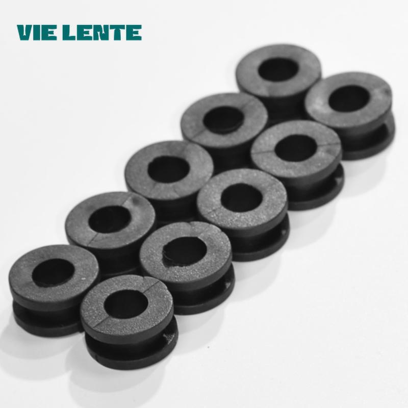 10 Stück Motorrad Seitenverkleidung Gummitüllen Dichtung Verkleidungen Für Yamaha Für Honda Für Suzuki CBR GSXR Ninja ZX YZF Kawasaki Schwarz