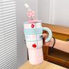 Big Gulp 2024 Cup Large Capacity Ice Cup Can Be Carried New Style Straw Insulated Cup High-looking Water Cup