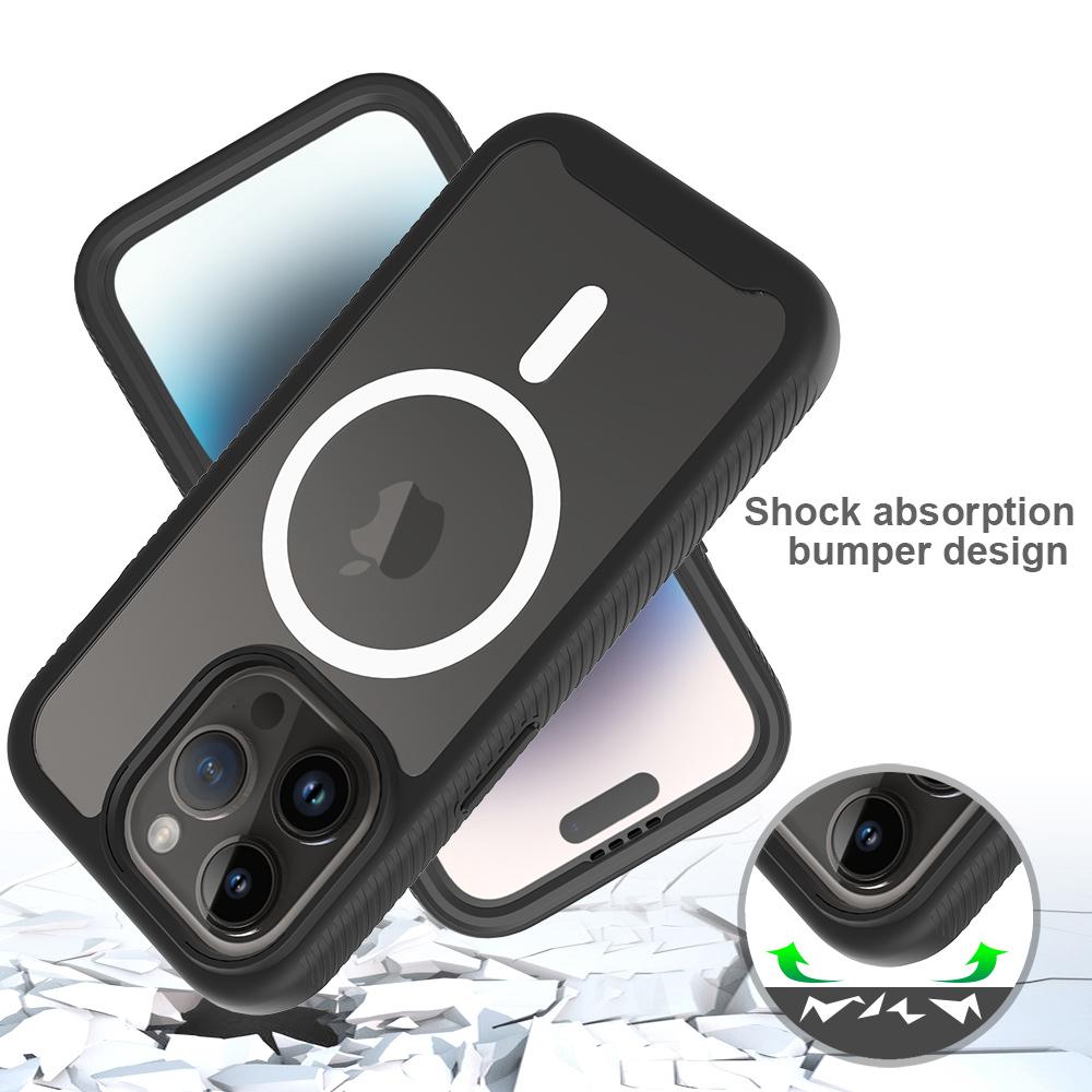 Starry Series for iPhone 15 Pro Case PC+TPU Magnetic Phone Cover Compatible with MagSafe