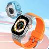 HOT Sport Band for Apple Watch Ultra 3/2 49mm S11 10 9 8 7 46mm 45mm Soft Silicone Bracelet for iWatch6 5 4 Se 44mm Correa Strap