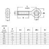 M5 M6 M8 M10 M12 M14 M16 GB798 304 A2-70 Stainless Steel Loop Circle Hole Bolt Ring Eye Screw Eyebolt Eyescrew Metric Thread