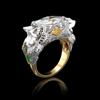 Light Luxury Shining AAAA Cubic Zirconia Men's Ring-hip Hop Punk Style-Birthday Gift