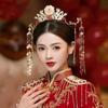 Ancient Royal Hanfu Hair Crown New Chinese Style Bride Coronet  Photography Prop