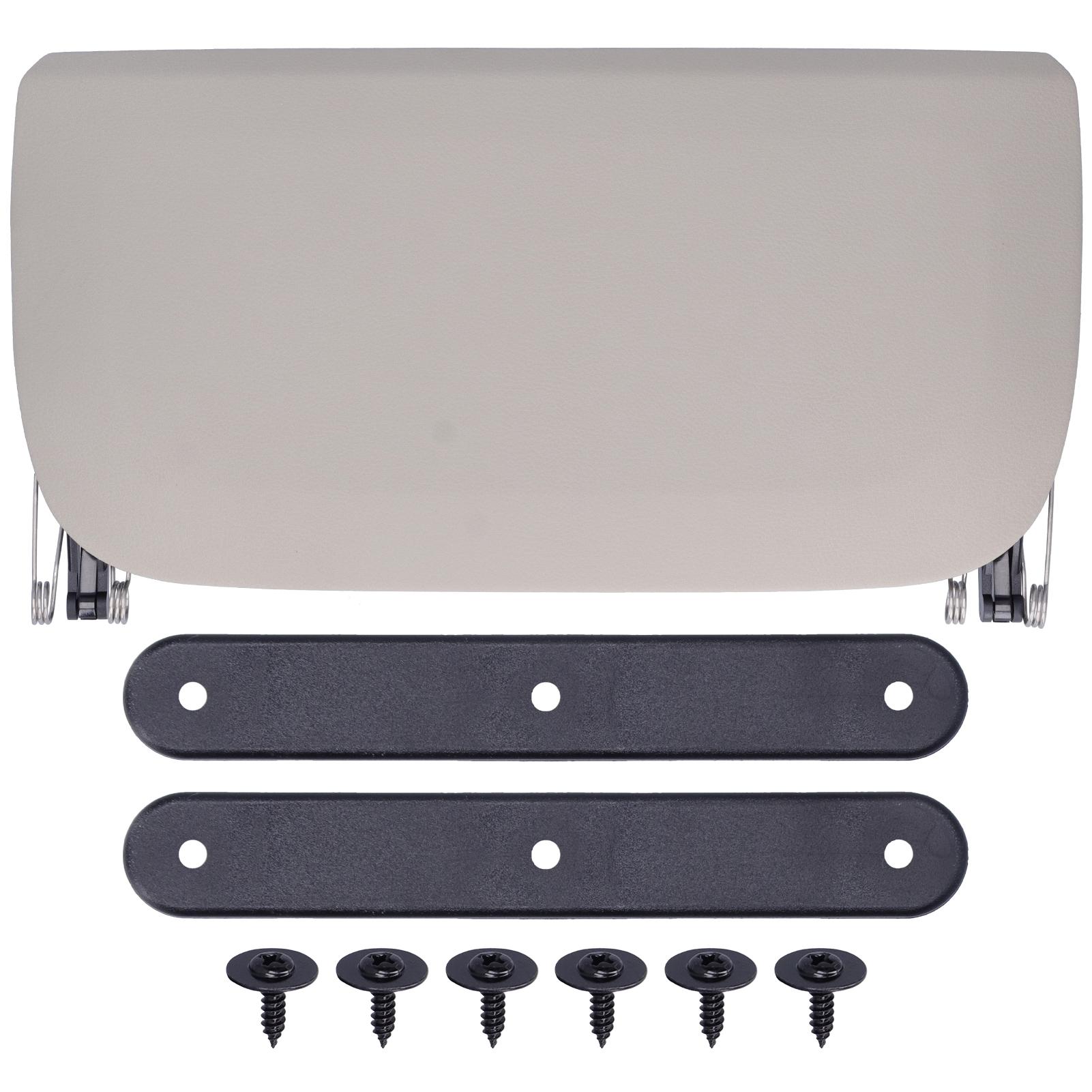 Garniture de Dossier de Siège de Voiture Accessoires Convient pour Série 5 7 F07 F10 F11 F18 F01 F02 F04 Beige white