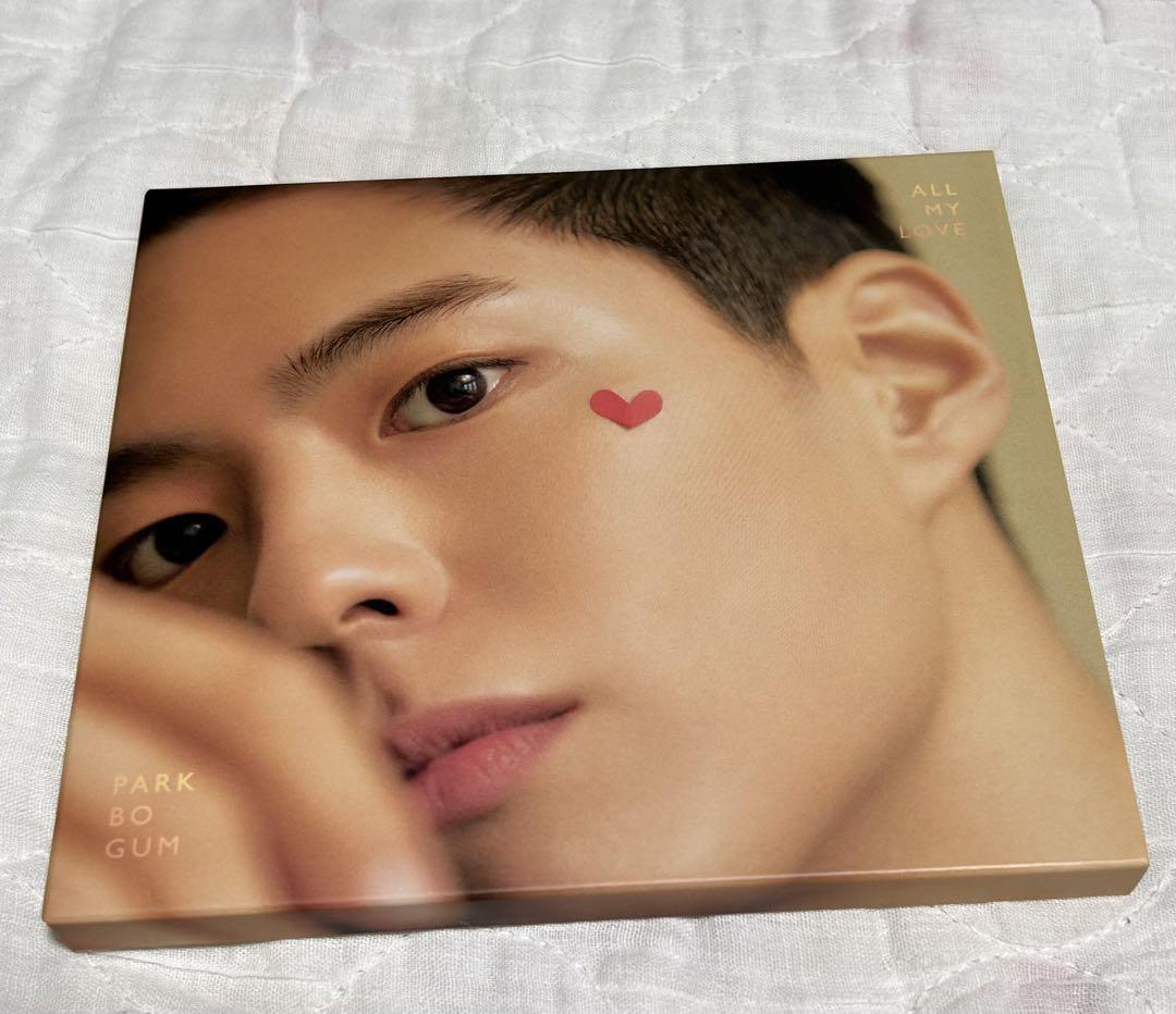 

[USED] Park Bo Gum ALL MY LOVE CD/DVD, Bloomin CD