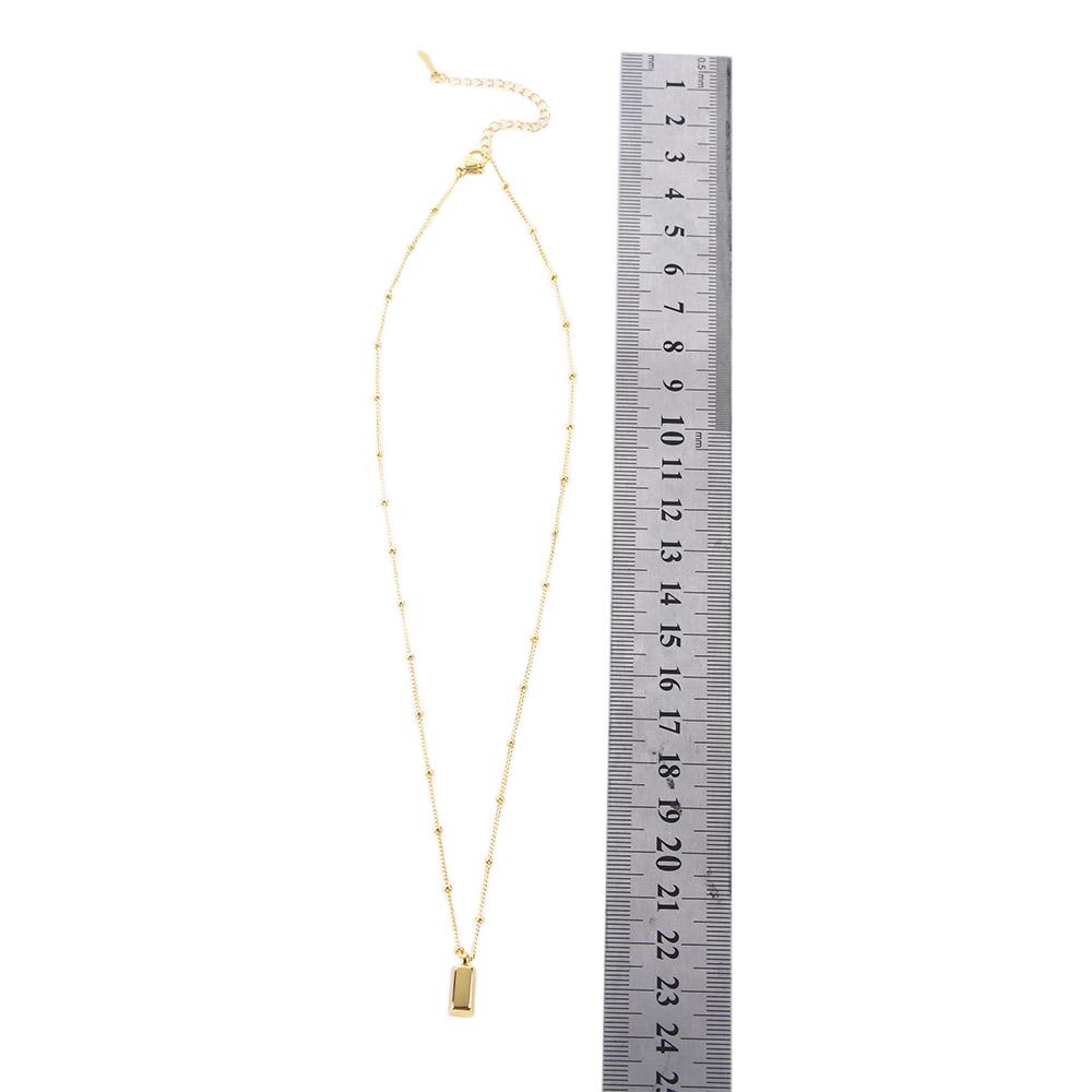 Jewelry Ultra thin Gift Party Pendant Korean Style Clavicle Chain Women Necklace Gold Bar Choker