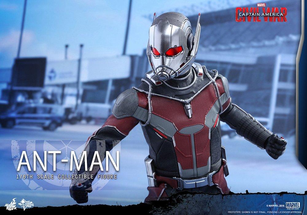 Movie Masterpiece Civil America Scale Plastic Painted Movable Figure War/Captain Ant-Man 1/6