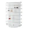 Practical Bead Display Holder Acrylic Jewelry Display Stand Double Sided Rotating Bead Rack for Retail and Exhibition