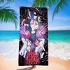 Classic Anime D-DandadanS Microfiber Blanket Quick Drying Beach Towels Oversized Printing Super Absorbent Pool Towel Blanket