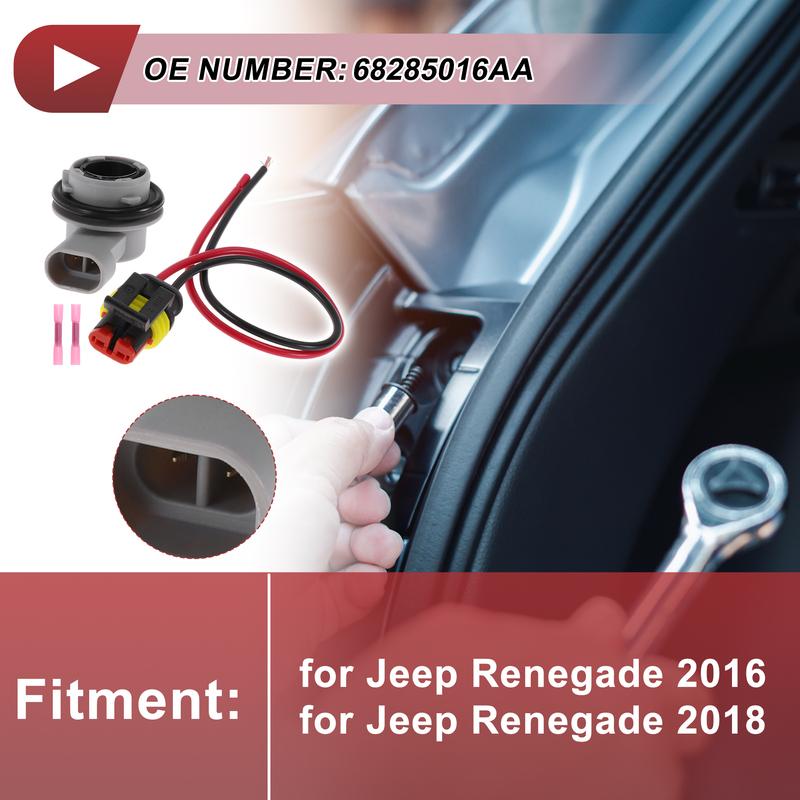 Разъем проводки заднего фонаря X Autohaux для Jeep Renegade 2016 № 68285016AA