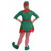 Christmas children's elf costume parent-child outfit festival girls' green Christmas clothing