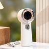 Simple and Fashionable Handheld High-speed Moisturizing Spray Fan with Three Speed Settings and USB Charging Function Small Fan