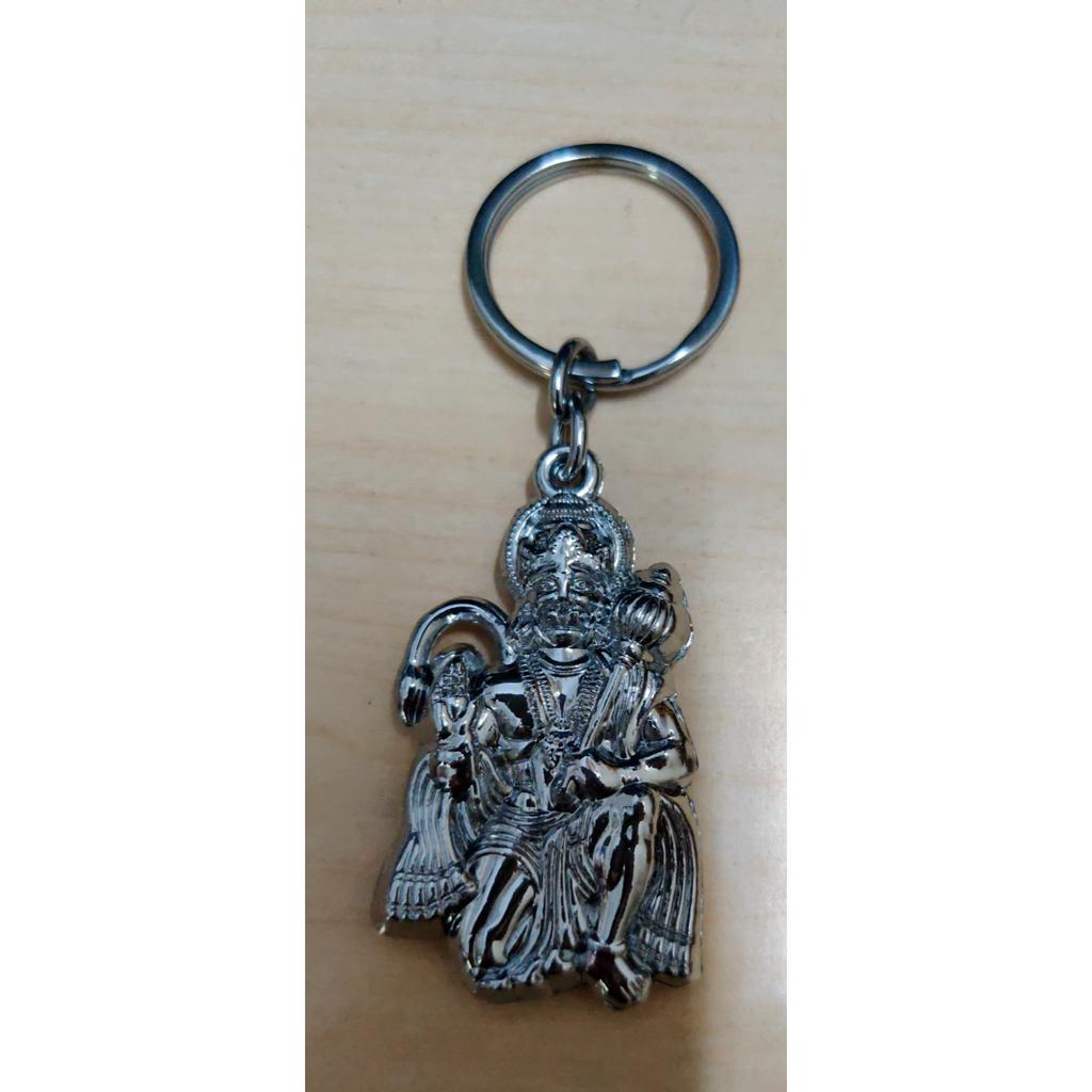 @ Double Sided Lord Hanuman Metal Keychain For Car Bike Men & Women E755 MJ-403-60%OFF