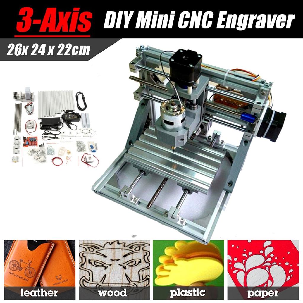 12-36V Fai da te Macchina Router CNC a 3 Assi Mini Incisore 1610 Controllo GRBL CNC PCB PVC Fresatura Macchina per Intaglio Legno Area di Lavoro Nuovo
