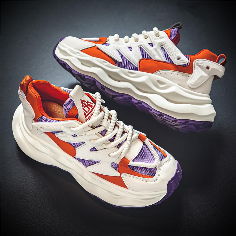 Fashion Designer Men's Casual Sneakers Original Spring/Autumn Chunky Shoes Men Running Trainers Breathable Platform Hip Hop Shoes Men